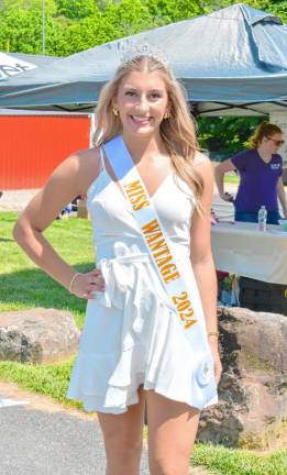 Sarah Wynn was chosen as Miss Wantage 2024 on Saturday, June 1. (Photo by Maria Kovic)