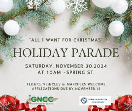 Holiday Parade applications due Nov. 15