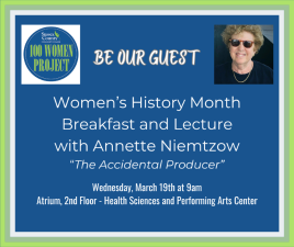 Theater producer to speak at women’s history breakfast