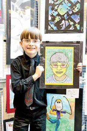 Self-portrait makes it to state show