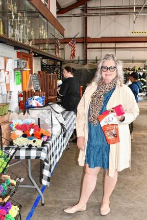 MM2 Vicky Burgio of Stillwater shops at the first Mother’s Market Craft and Vendor Fair hosted by the Vernon Township Fire Company #1 Auxiliary.