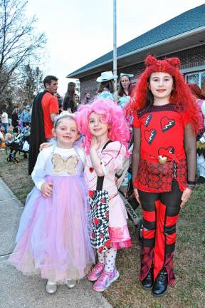 <b> Aubree Boutillier and Madelyn and Annabel McCambridge.</b>