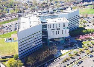 Richard J. Hughes Justice Complex, 25 Market St, Trenton, home of the NJ Attorney General’s Office.