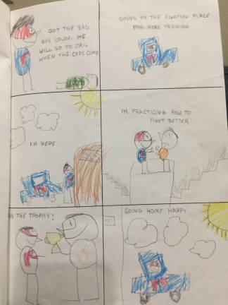 Byram first grader a talented artist