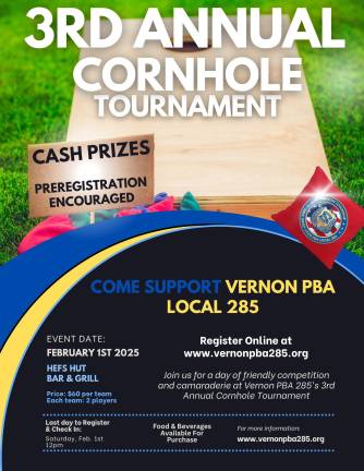 PBA’s Cornhole Tournament is Saturday