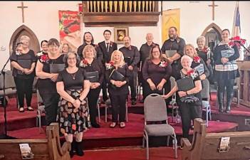 <b>The Northwest New Jersey Community</b><u><b> </b></u><b>Choral Society</b><u><b> </b></u><b>celebrated its 35th anniversary with a holiday concert Dec. 8 at Hamburg Baptist Church. New members are welcome. The group will start rehearsing in early March. For information, call 973-875-4048.</b>