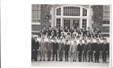 TR1 Eighth-graduation at Franklin School in 1965. (Photo courtesy of Bill Truran)
