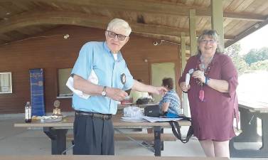 Rotary passes the gavel