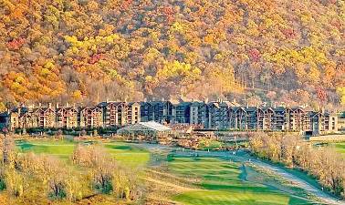 The planning board took measures to protect the view from Crystal Springs Resort, pictured.