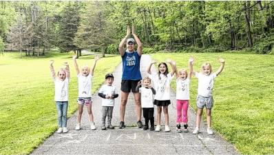 <b>Jessica Lain Magura, star of the “Coach Jess” series on YouTube, teaches children to be more active. (Photos provided)</b>