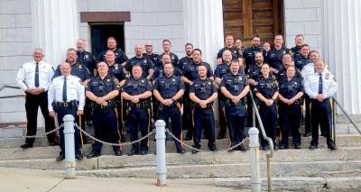 A group photo of those who attended the award ceremony on July 7.