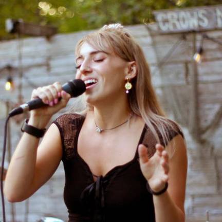 Marin Contini plays Sunday afternoon at Angry Erik Brewing in Newton. (Photo courtesy of Marin Contini)