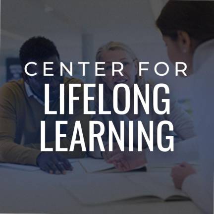 Center for Lifelong Learning lunch today