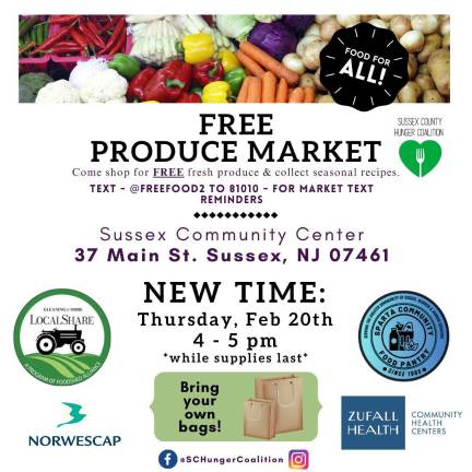 Free produce market today