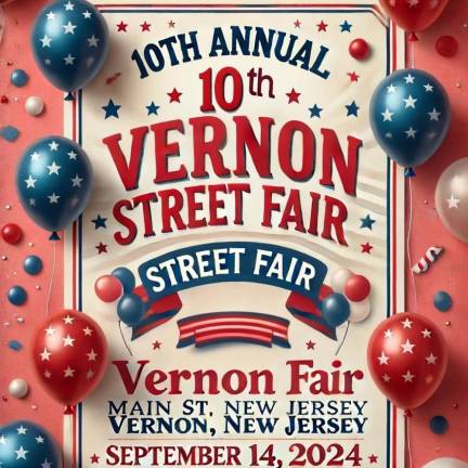 Vernon Street Fair is today