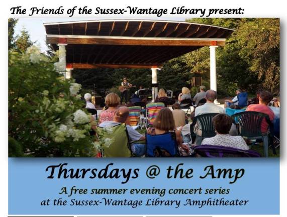 Outdoor concert tonight at library