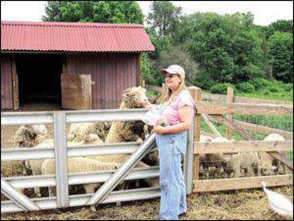 Livestock farmer Hosts Rutgers students