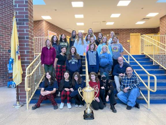 Hardyston Middle School placed second.