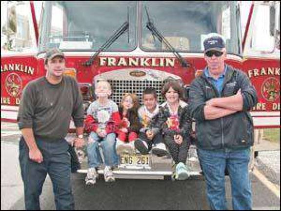 Firefighters visit school