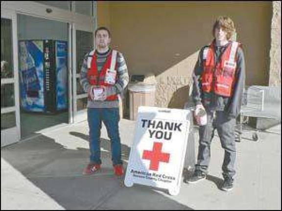 Students pledge to help Red Cross
