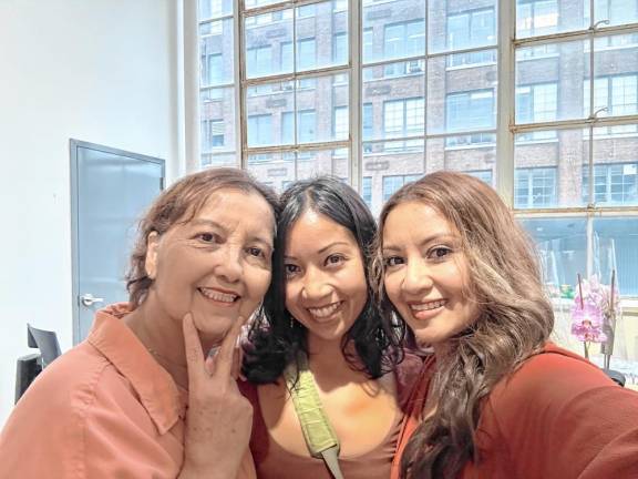 CK2 From left are Pairin Rodpai and her daughters Pecharee Rodpai and Joy Rodpai-Parham.