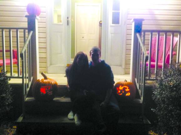 Submitted by Mike Harboy of Sussex, N.J. Pictured Mike Harboy and Gabby Rosana.