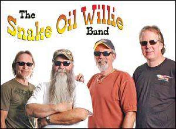 Snake Oil Willie playing at a venue near you