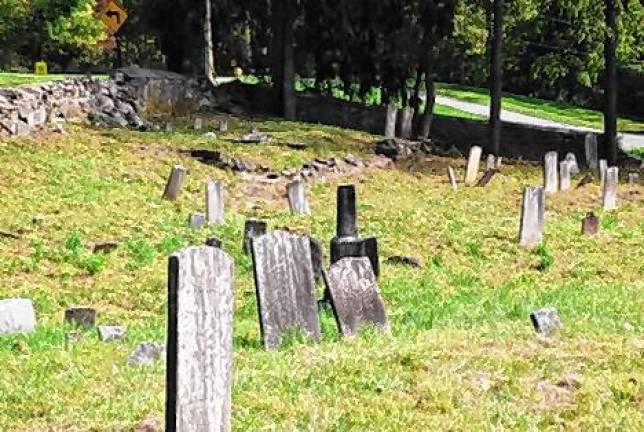 <b>The Huntsville Burial Ground in Green Township. (Photo courtesy of Rich Vohden)</b>