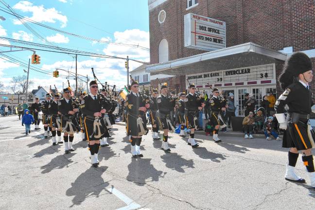 The Police Pipes and Drums of Morris County