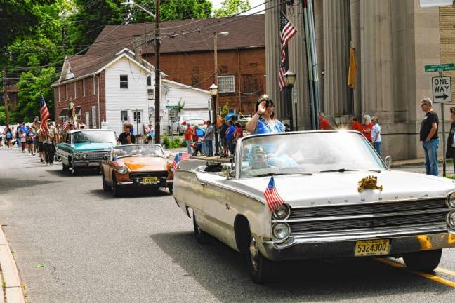 The Memorial Day Parade on Monday, May 27 in Franklin. (Photo by Maria Kovic)