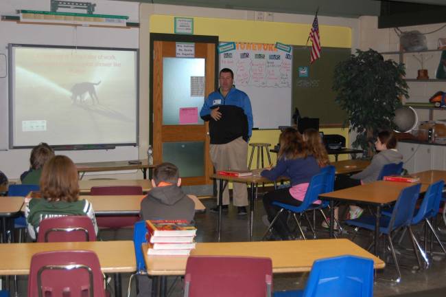 Career Day held at Lounsberry Hollow Middle school