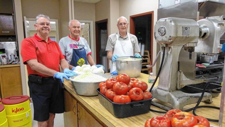 Harvest Home dinner is today