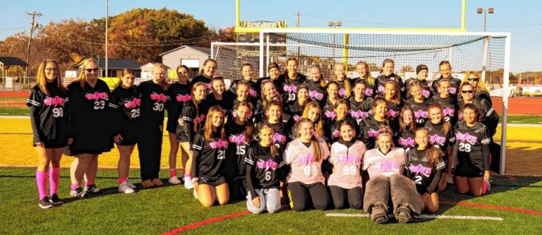 Team honors breast cancer survivors