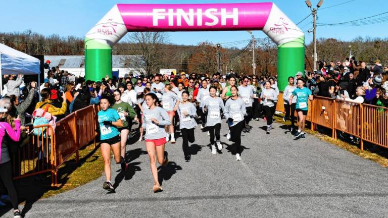 <b>The New Jersey North Girls on the Run Fall 5K begins Sunday morning, Nov. 17 at the Sussex County Fairgrounds. (Photos by Maria Kovic)</b>