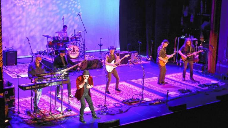 <b>EagleMania performs Friday and Saturday nights at the Newton Theatre. (Photo by Sue Dabrowski)</b>