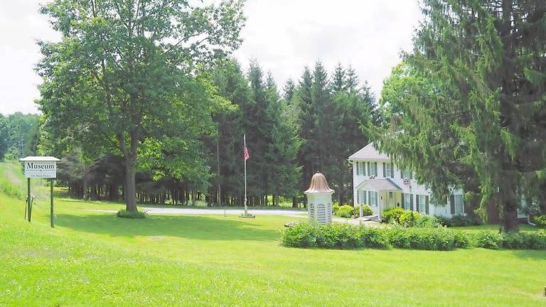 Proceeds from the market will advance restoration work at the Van Kirk Homestead Museum, pictured (Photo by Vera Olinski)