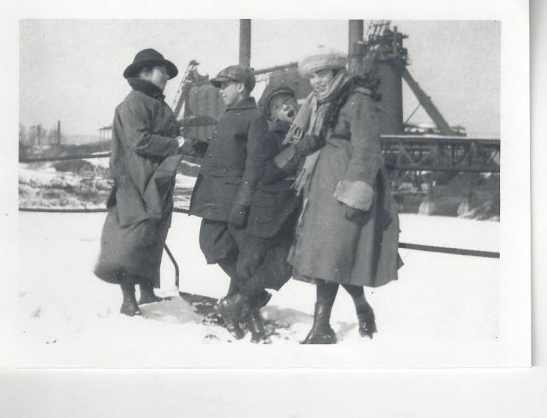 $!A winter scene in Franklin from 1915. (Photo courtesy of the Eppler Collections)