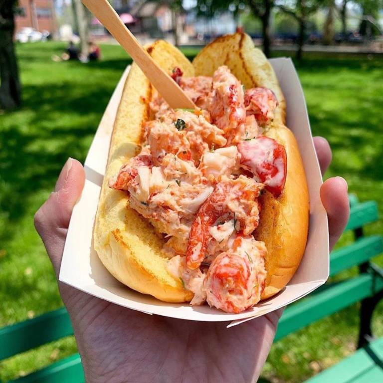 $!<b>Lobster Roll from Angry Archie’s. Photo provided.</b>